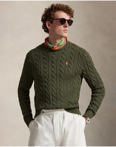 Polo Ralph Lauren - Cable-Knit Cotton Sweater - ICONIC EXCLUSIVE