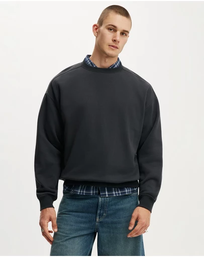 Cotton On - Box Fit Crew Sweater