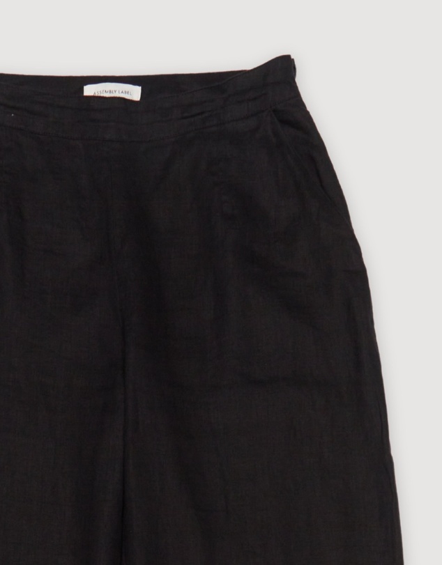 Revibe - Repaired Assembly Label Linen Pant