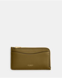 Coach - New York Zip Card Case