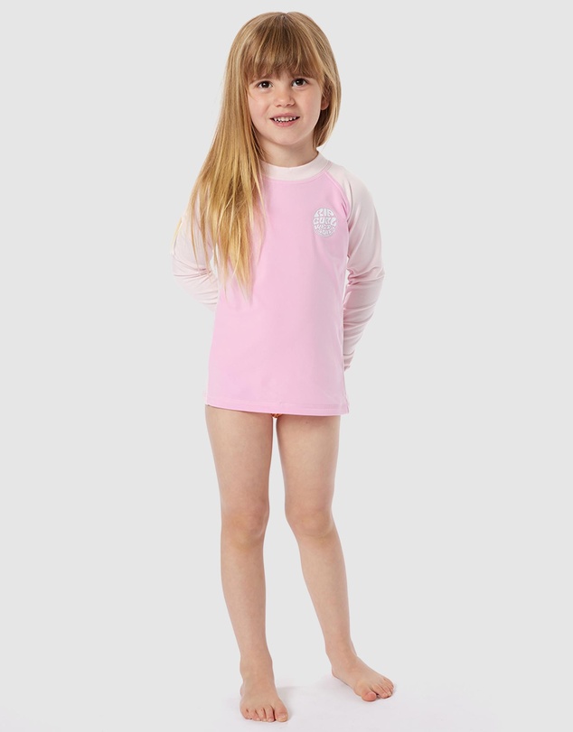 Rip Curl - Icons Uv Brushed LS Rash Vest - Kids