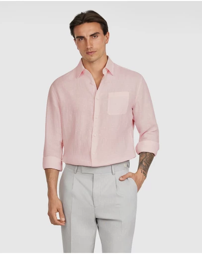 Tarocash - Hamilton Pure Linen Shirt