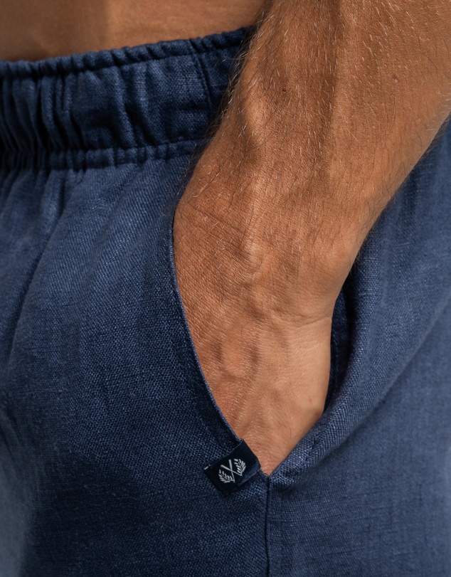 Coast Clothing - Linen Shorts - Navy