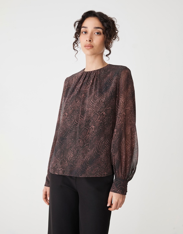 Forcast - Sonia Gathered Neck Top
