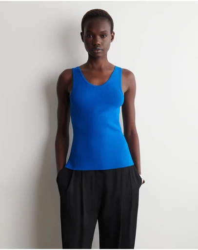 COS - Knitted Scoop-Neck Tank Top