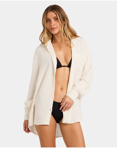 Billabong - Womens Wandered Long Sleeve Shirt
