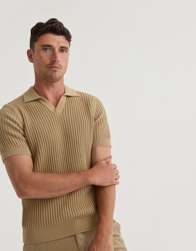 Oxford - Pierce Knitted Polo
