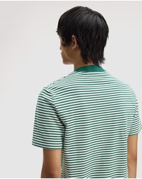 Fred Perry - Fine Stripe Heavy Weight T-Shirt