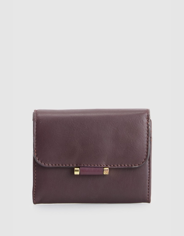 Evity - RFID Iris Leather Small Wallet