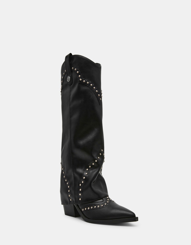 Steve Madden - Streamline Black Boots