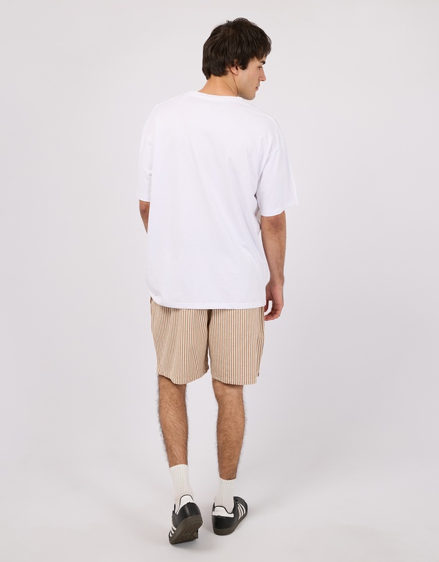Silent Theory - Stripe Linen Shorts