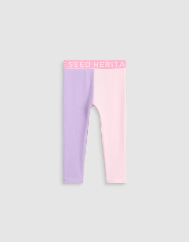 Seed Heritage - Colourblock Logo Legging