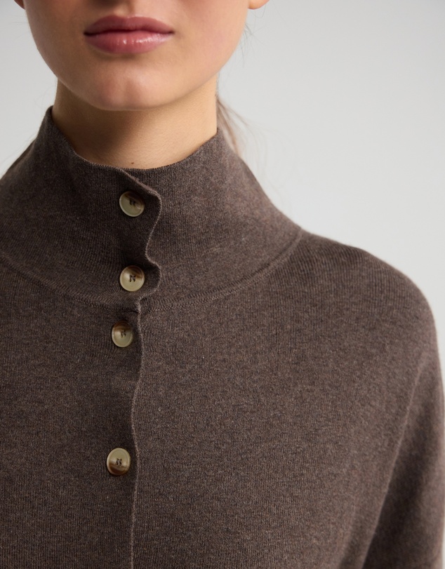 Oxford - Maddison Funnel Collar Cardigan