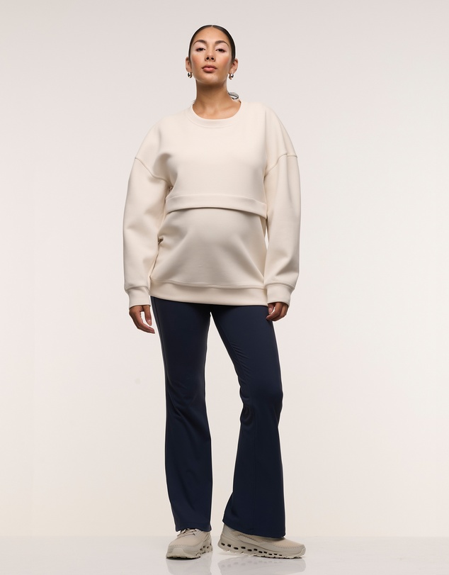 Soon Maternity - Straight Flare Overbelly Leggings