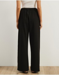 Atmos&Here - Zuma Contrast Piping Pants