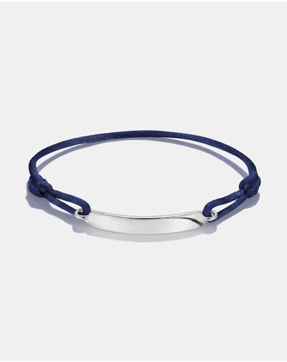 THOMAS SABO - THOMAS SABO Textile bracelet blue