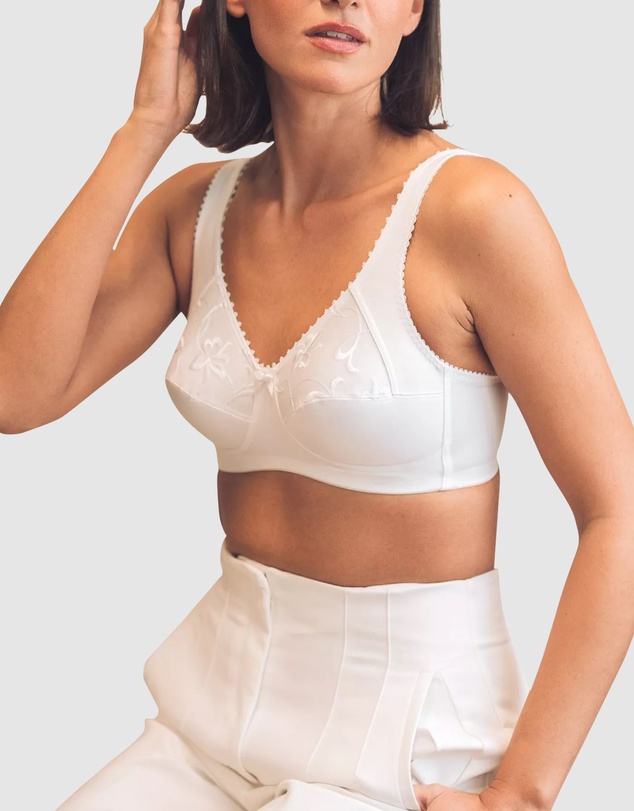 Royce Lingerie - Grace Wirefree Cotton Full Cup Support Bra