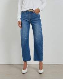 DRICOPER DENIM - Dina Rodeo Cropped Barrel Jeans