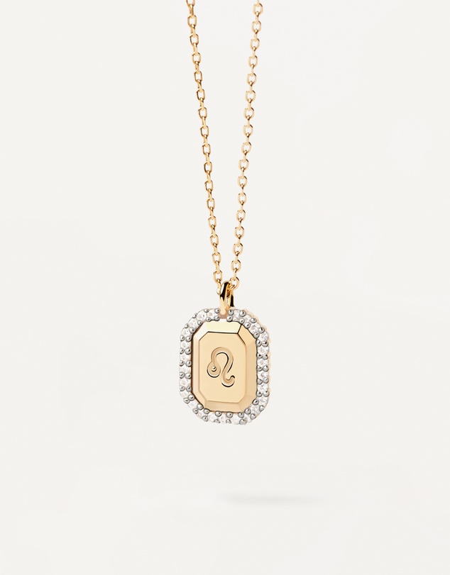 PDPAOLA - Leo Zodiac Gold Necklace