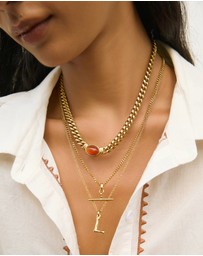 Arms Of Eve - Odette Necklace - Red Agate