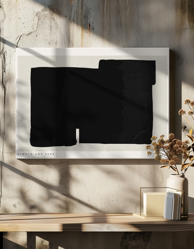 Olive et Oriel - Simple Artline No32 by Treechild Art Print