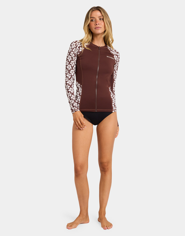 Billabong - Womens Playa Sol Pipa Long Sleeve Rashguard