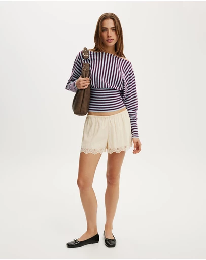 Cotton On - Everfine LS Batwing Knit Top