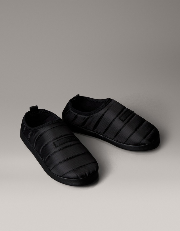 Calvin Klein - Quilted Padded Ripstop Slippers