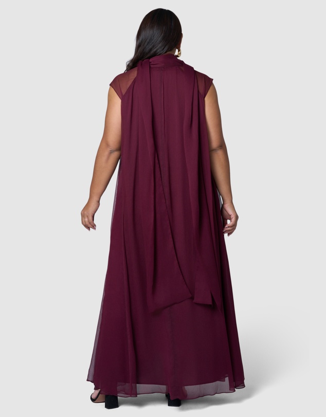Pink Dusk by Curve Project - Intoxicating Maxi Dress