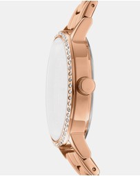 DKNY - Logo Soho Logo Rose Gold Stainless Steel 36mm Watch