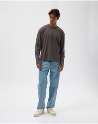 AERE - Relaxed Long Sleeve Cotton Tee