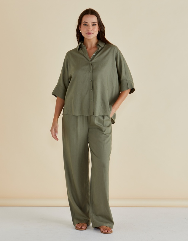 Betty Basics - Lynwood Linen Shirt