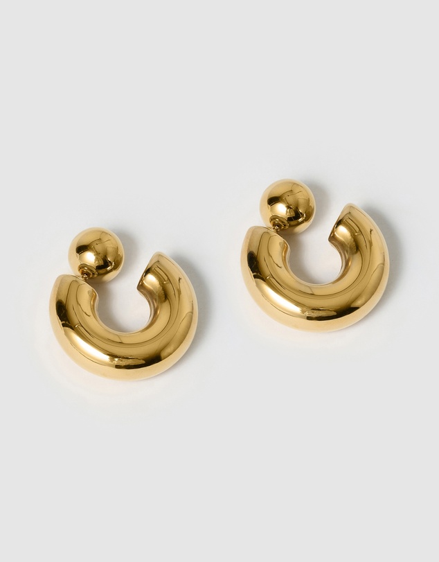 Izoa - Cleo Hoop Earrings