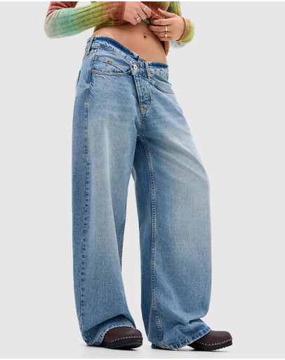 BDG By Urban Outfitters - Jaya Cross Over Waist Jeans