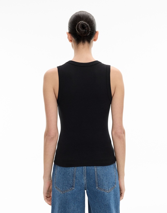 Witchery - Fine Rib V-neck Tank Top