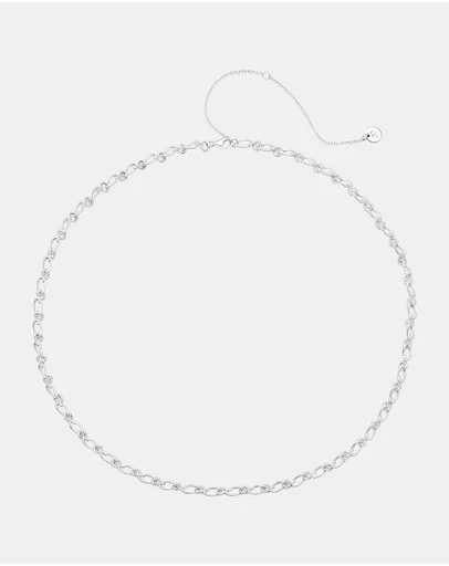 Graedance - Eclipse Chain Necklace in Sterling Silver