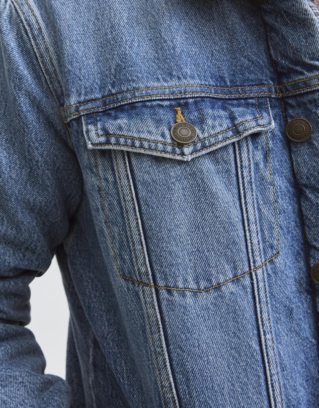 Jack & Jones - Jean Jacket With Sherpa