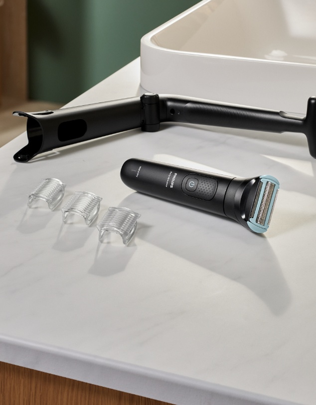 Philips - Philips Series 5000 Body Groomer Black