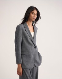 Oxford - Calliope Oversized Cinched Blazer