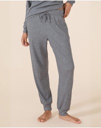 Gingerlilly - Lainey Grey Waffle Pyjama Set