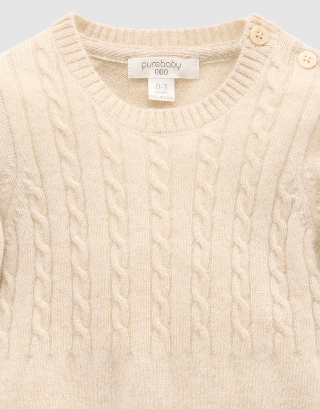 Purebaby - Cashmere Growsuit -Kids-Babies