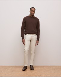 Trenery - Cashmere Crew Pullover in Espresso