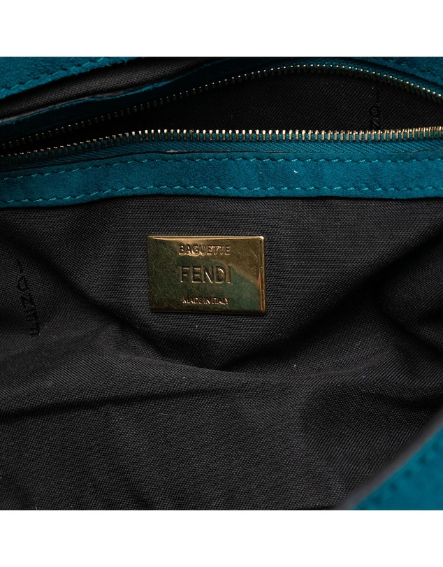Pre-Loved by Azura Reborn - Pre-Loved Large Suede Chamois Baguette Satchel