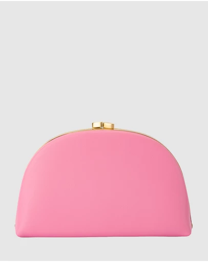 Olga Berg - Celeste Curved Clutch