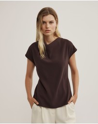 Witchery - Cowl Tie Belt Top