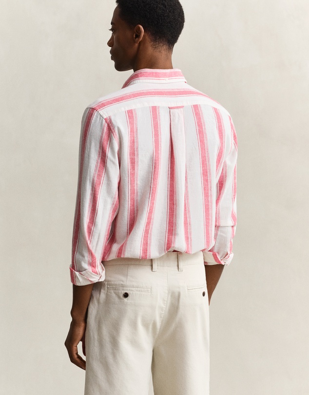 Gant - Cotton Linen Stripe Shirt