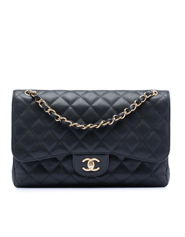 Pre-Loved by Azura Reborn - Pre-Loved Jumbo Classic Caviar Double Flap