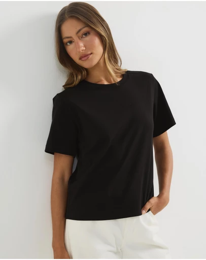 Atmos&Here - Cotton Slim T-Shirt