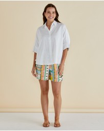 Betty Basics - Lynwood Linen Shirt