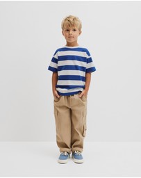 Country Road - Oversized Stripe Short Sleeve T-shirt